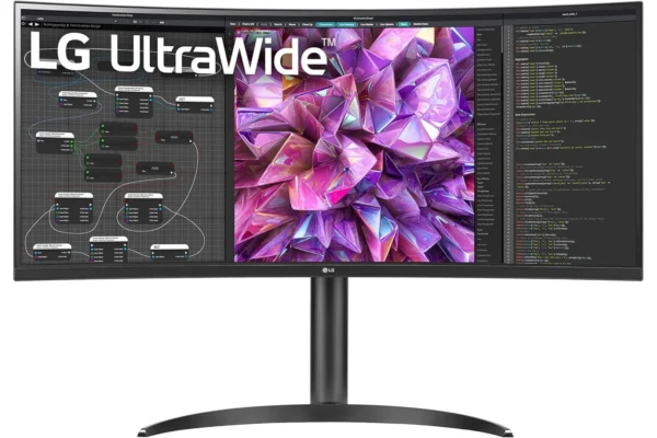 Premium UltraWide Experience – LG 34WQ73A-B UltraWide QHD 34” Curved Monitor LG 34WQ73A-B