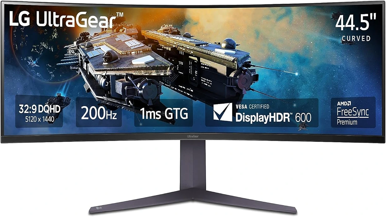 LG 45GR65DC-B Ultragear Monitor