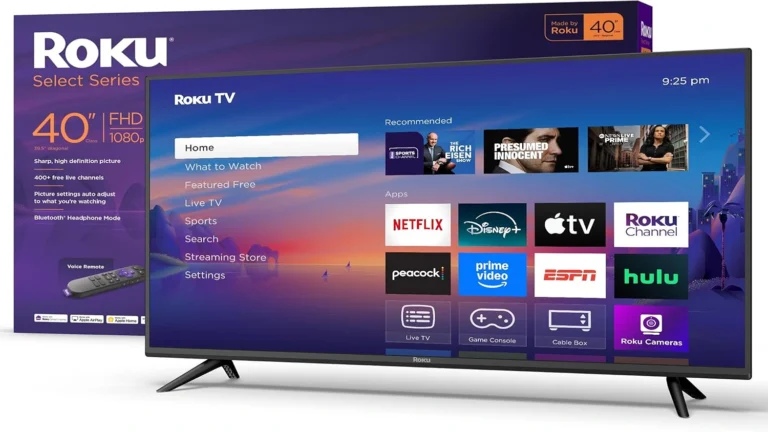 Roku 40R3C5 40″ Select Series Smart TV: Best LED TV with Voice Remote & Dolby Audio